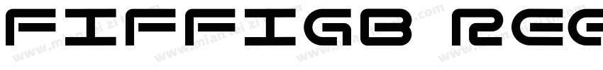 FIFFIGB Regular字体转换